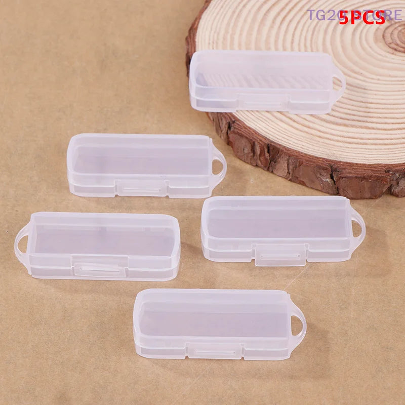 USB Flash Drive Storage Cases with Lids – 5 or 10 Pack USB Drive Storage Case HIP