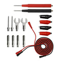 2PCS Silicone wire Universal Probe Test Leads Pin for Digital Multimeter Needle Tip Multi Meter Tester Probe 20A 1000V HIP 16 in 1
