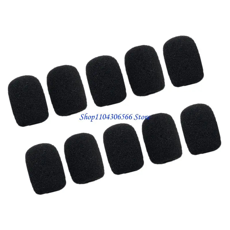 10-Pack Foam Mic Windscreen Covers for Mini Microphones Mic Windscreen Cover HIP