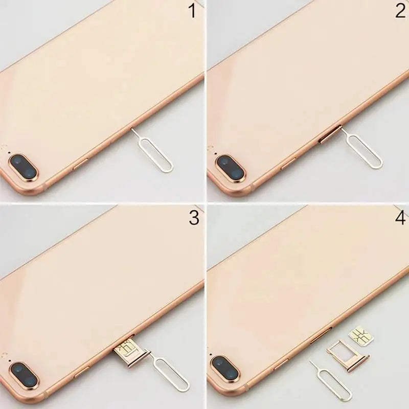 Universal SIM Card Tray Eject Pin Tool – 1/10/50/100 Pack SIM Card Eject Tool HIP
