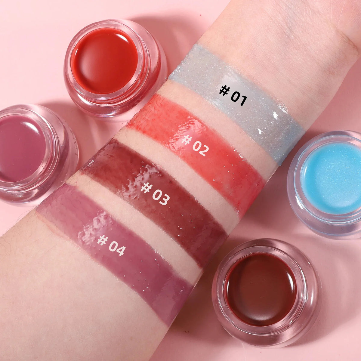 Handaiyan Pearl Mirror Lip Glaze – Jelly Tint Lip Gloss Lip Glaze Gloss HIP