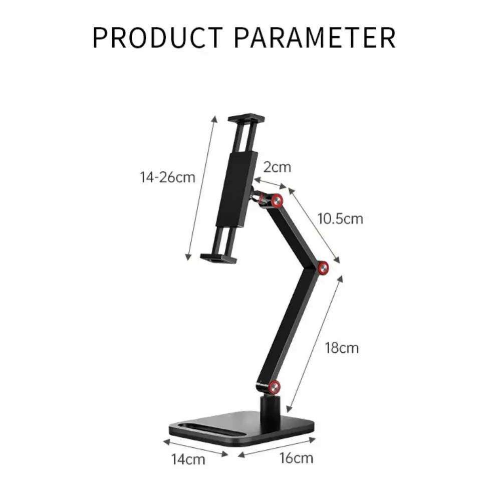 360° Swivel Adjustable Monitor & Tablet Desk Stand 12–17 in Tablet & Monitor Stand HIP