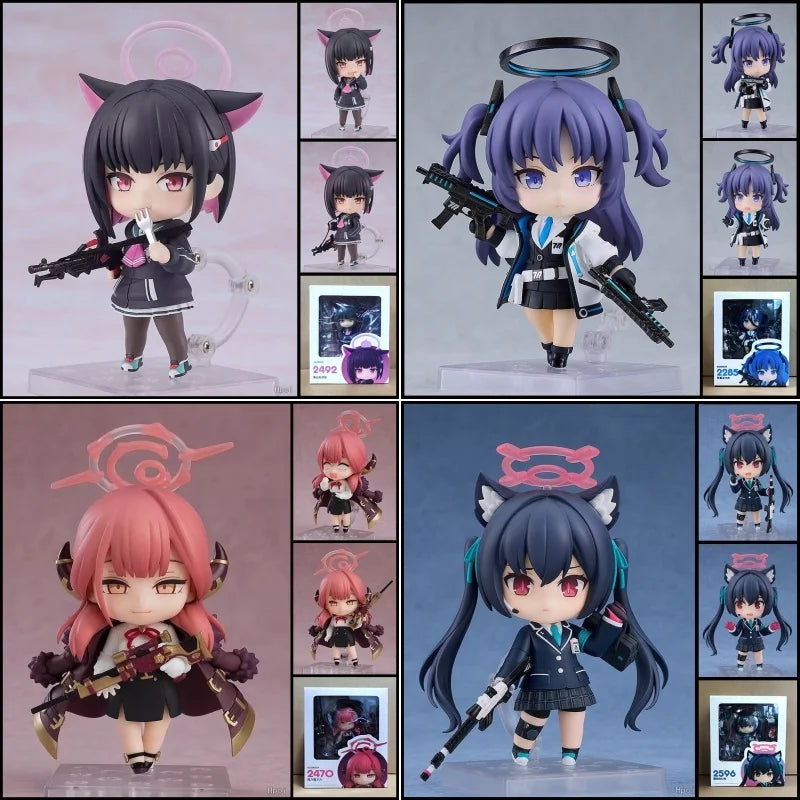 Blue Archive Q Version Chibi Action Figure – Collectible Model Anime Action Figure HIP