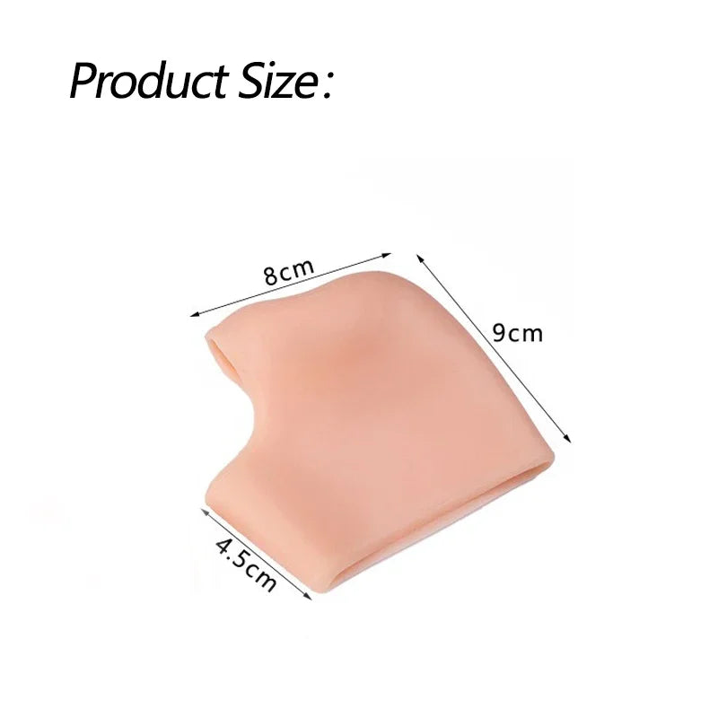 Silicone Moisturizing Heel Socks – Anti-Crack Foot Care Pair Silicone Heel Covers HIP