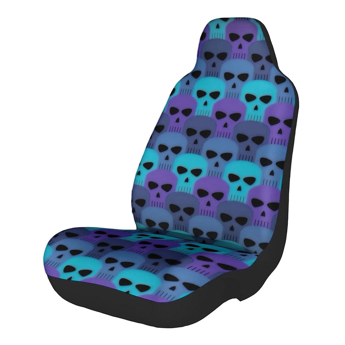 2-Piece Skull Gradient Car Seat Covers – Universal Fit Car Seat Covers HIP