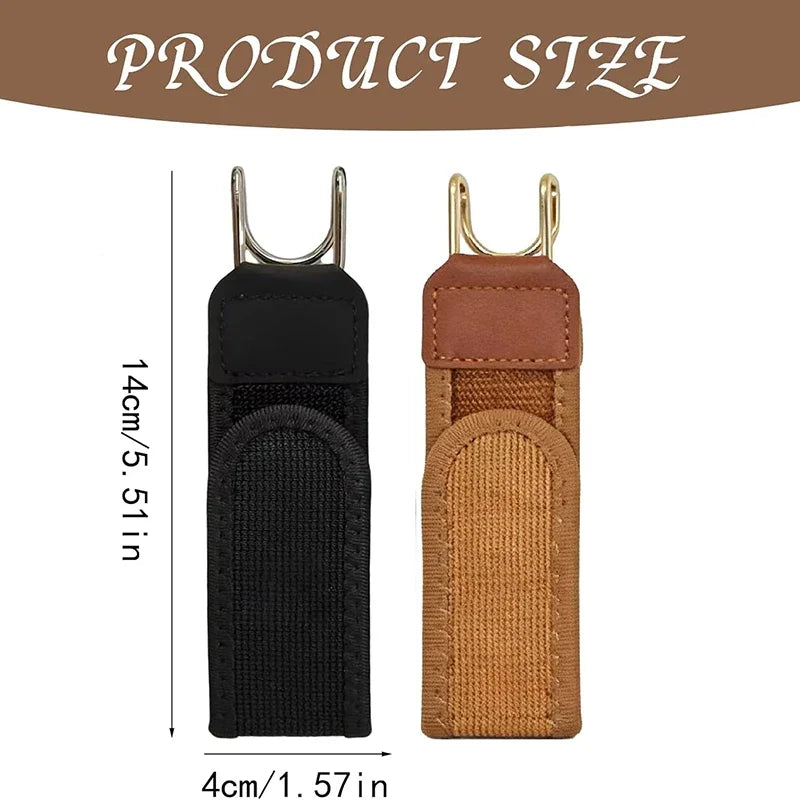 Unisex Buckleless Elastic Belt – Metal Hook Adjustable Waistband Elastic Waist Belt HIP