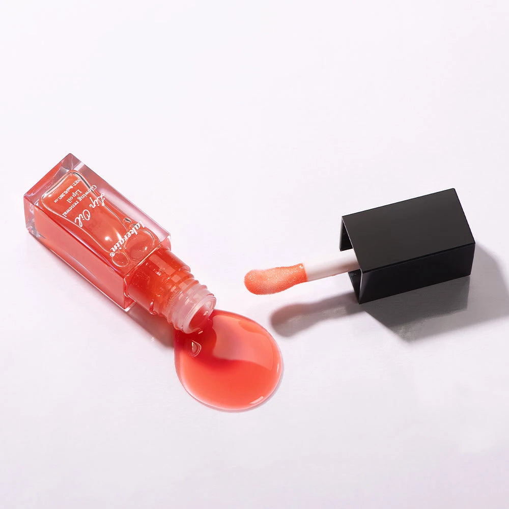 Glow Reviver Lip Oil Nourishing Tinted Lip Oil For A High-shine Finish Infused With Apricot Oil Rose Colors Mirror Moisturizing HIP
