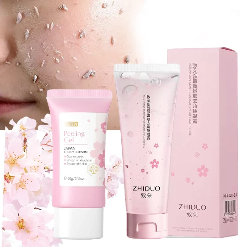FENYI Cherry Blossom Peeling Gel – Exfoliating Face Scrub Exfoliating Peeling Gel HIP 1pc