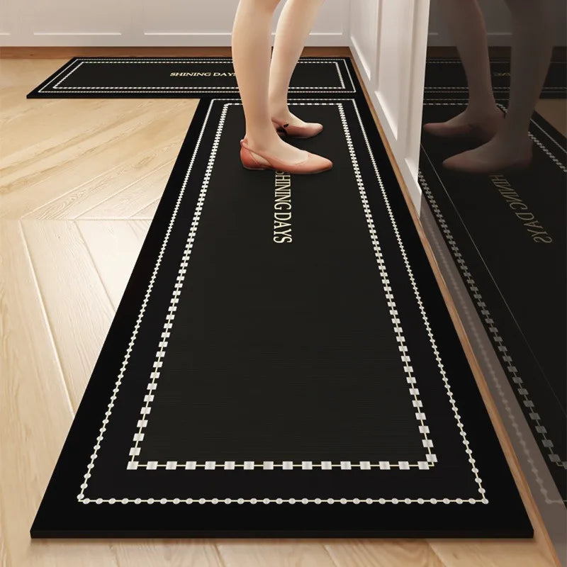 PVC Kitchen Floor Mat – Anti-Slip, Waterproof & Oil-Proof Kitchen Floor Mat HIP GU3860-P 1pc 100x200cm