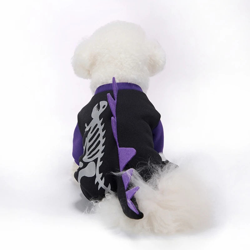 Halloween & Christmas Dog Costume – Warm Plush Outfit for Puppies Dog Costume HIP