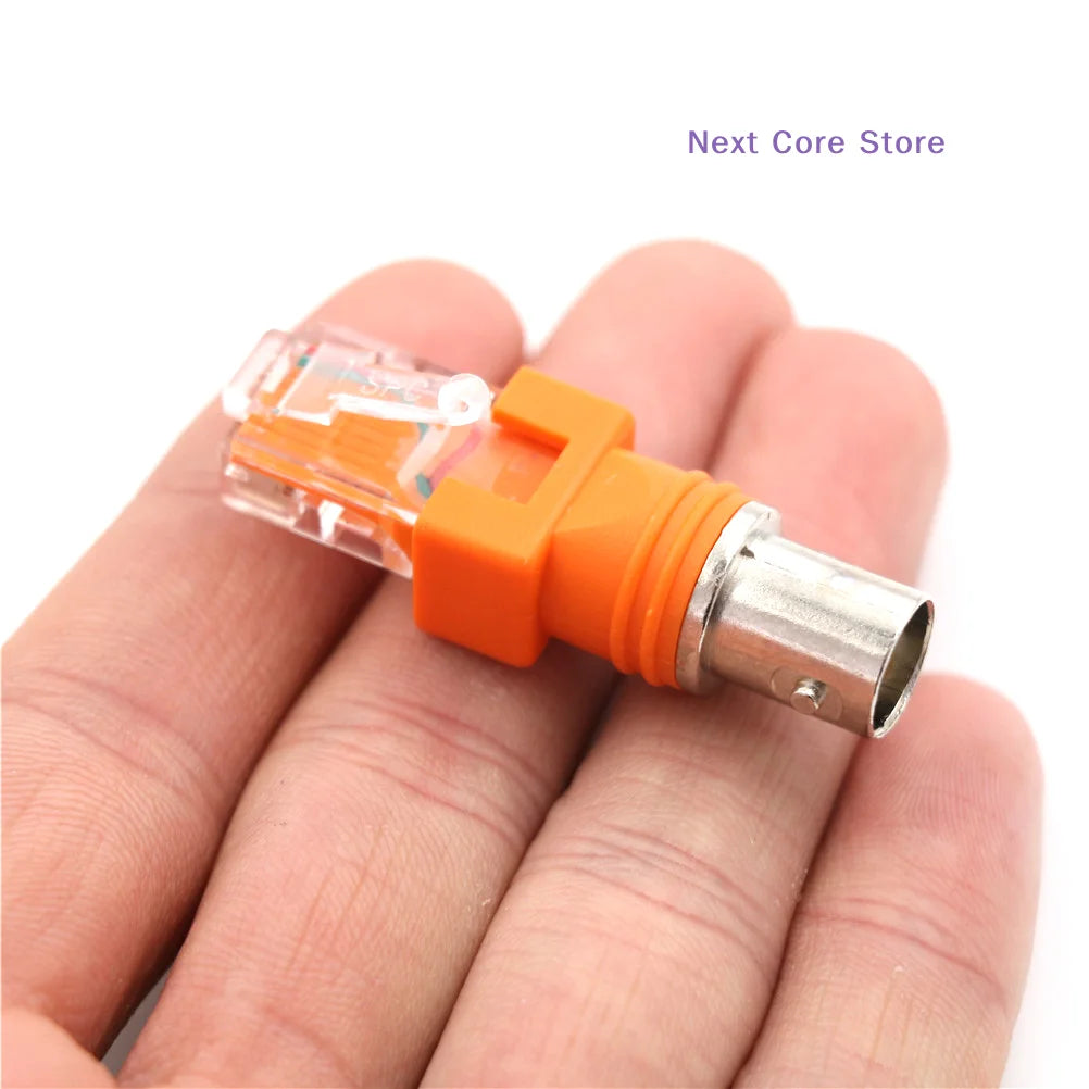 BNC Female to RJ45 Male Coaxial Coupler Adapter | RF Connector Coaxial Adapter HIP