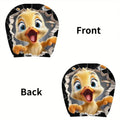 Duck Print Car Seat Cover & Pillowcase Set – 2 Piece Car Seat Cover Set HIP 1