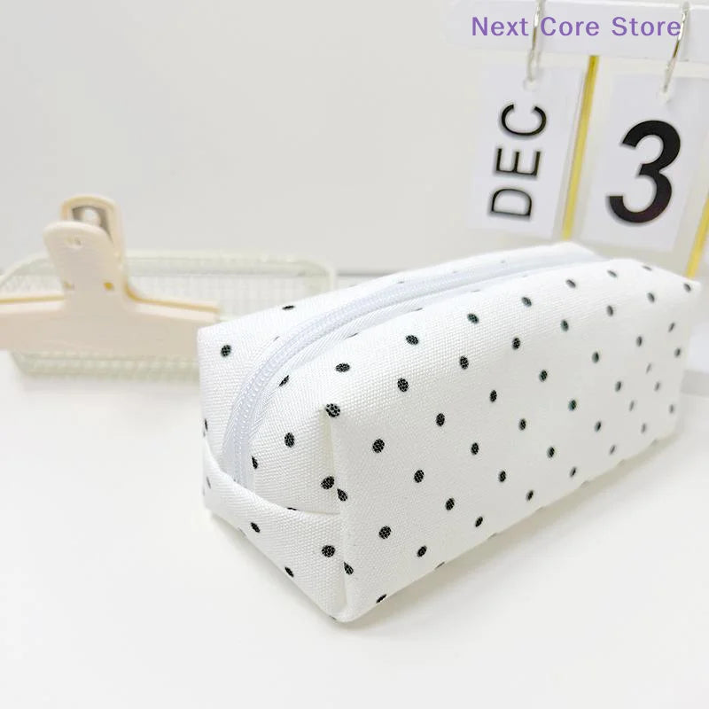 Large Capacity Canvas Pencil Pouch & Makeup Bag Organizer Pencil Pouch Organizer HIP