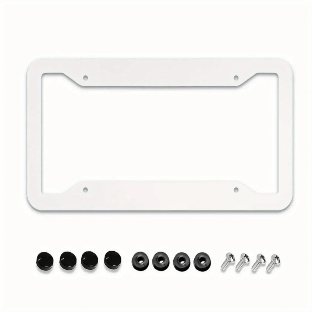 St. Patrick's Day Car License Plate Frame – Clover Design License Plate Frame HIP