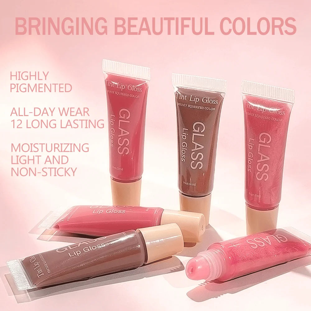 JUJU Dream Crystal Lip Balm & Gloss – Hydrating Lip Oil Lip Gloss Oil HIP