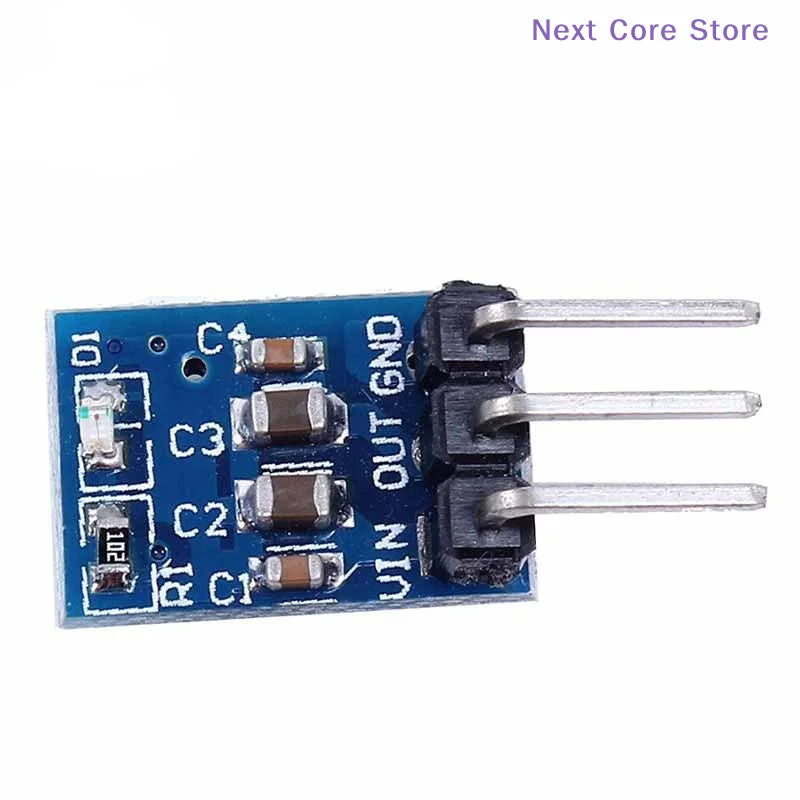 AMS1117 3.3V LDO Linear Regulator Power Module – 1/3/5 Pcs Voltage Regulator Module HIP