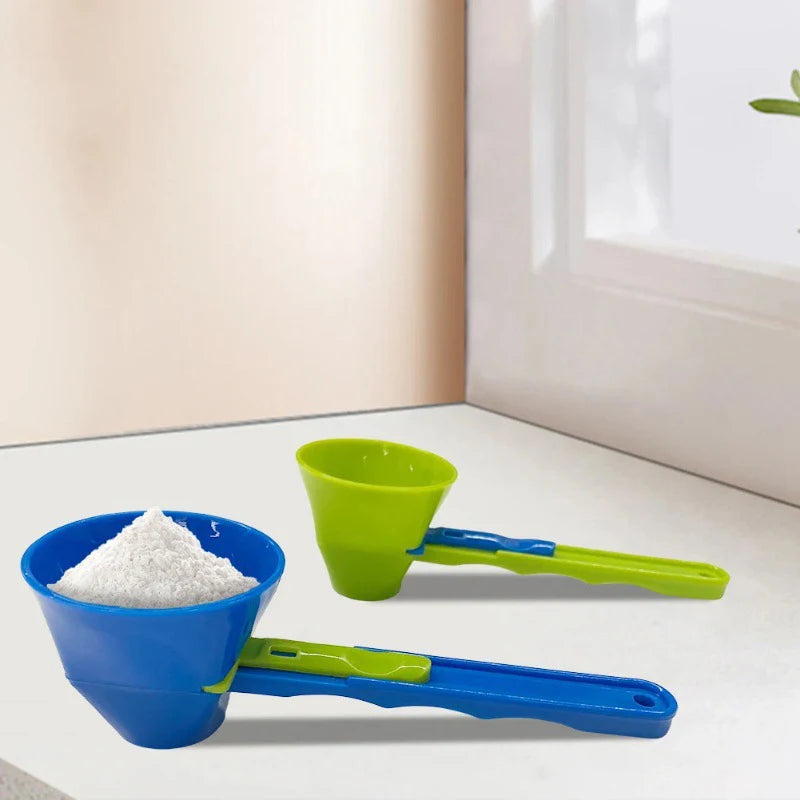 Mess-Free Protein Powder Scoop with Sliding Funnel Powder Scoop Funnel HIP