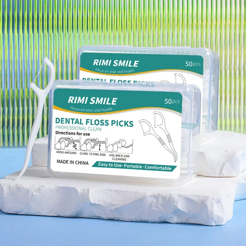 RUZOFO Dental Floss Picks 50–1000 Pack | Oral Care Dental Floss Picks HIP