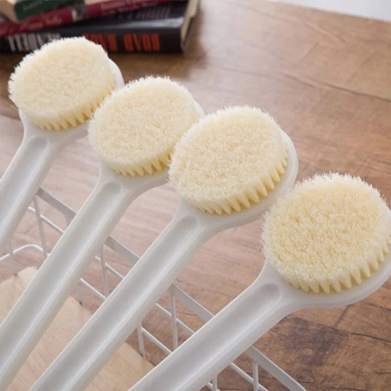 Long Handle Bath Brush – Soft Bristle Body Exfoliating Shower Body Bath Brush HIP