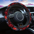 Gothic Dreamscape Printed Steering Wheel Cover | Anti-Slip Steering Wheel Cover HIP 1