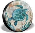 Sea Turtle Spare Tire Cover SUV RV Trailer – 14 to 17 Inch Spare Tire Cover HIP 14 in