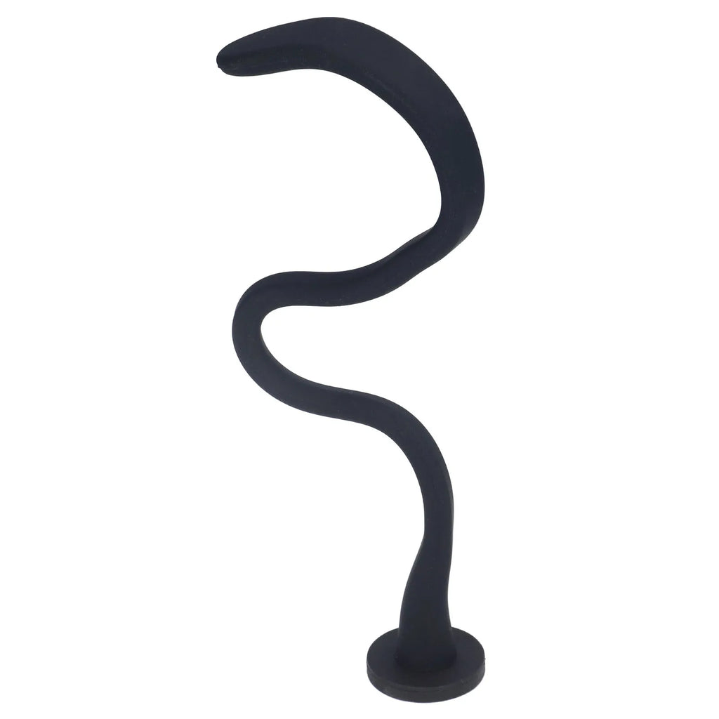Flexible Washer Door Prop Flexible Washer Door Prop Magnetic Washing Machine Door Holder for Front Load Washer HIP black