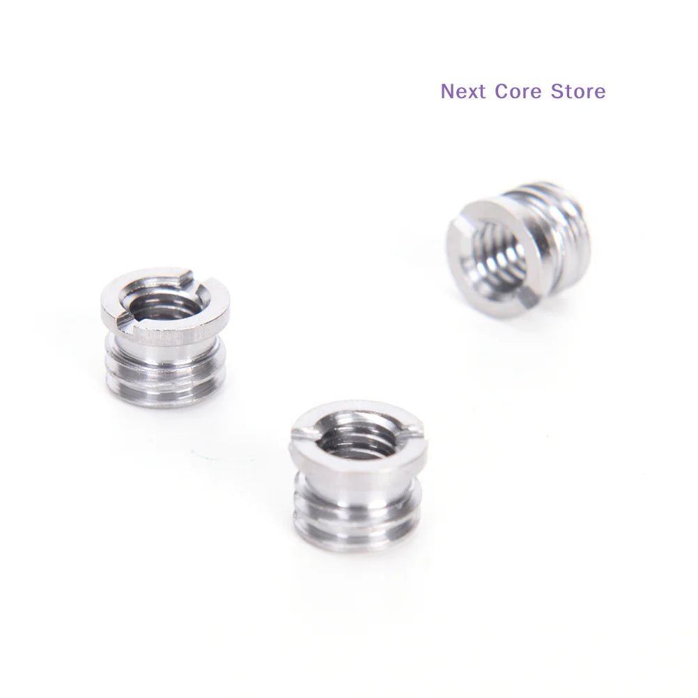5-Pack 1/4" to 3/8" Tripod Screw Adapter – Camera Mount Tripod Screw Adapter HIP