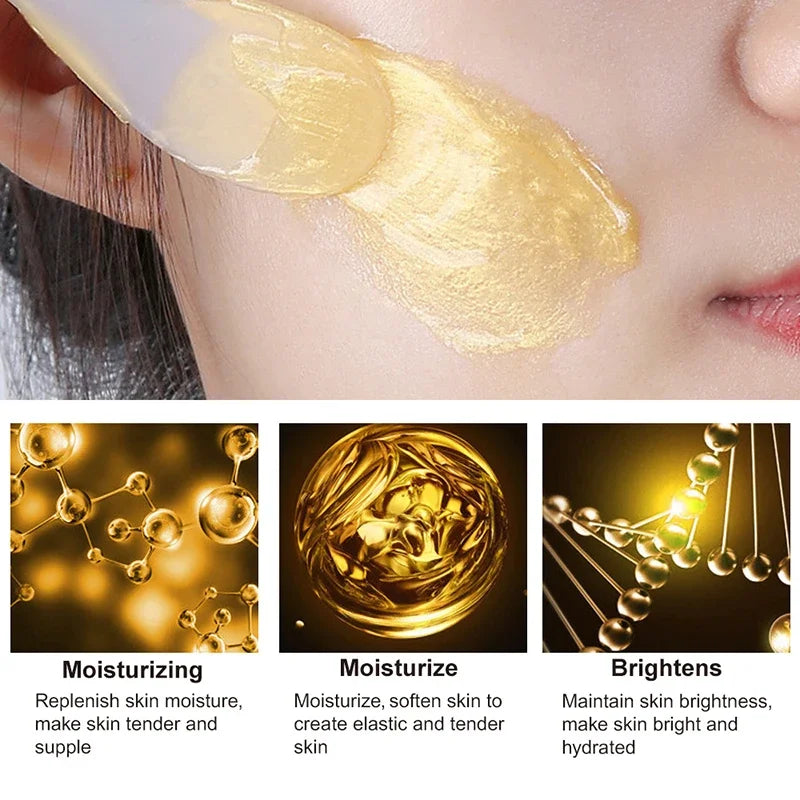 Gold Collagen Sleeping Mask – Firming & Hydrating Cream 120g Sleeping Face Mask HIP