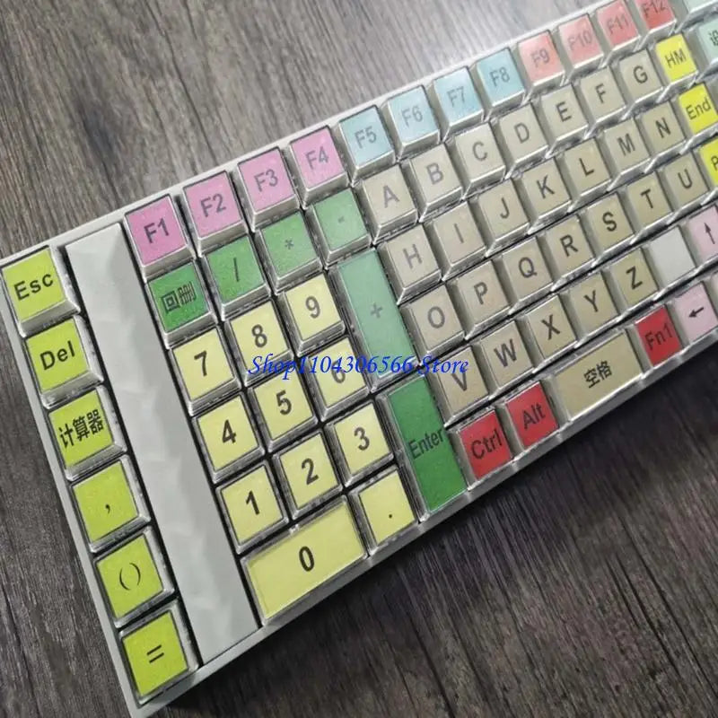 Translucent ABS Mechanical Keyboard Keycaps – 10-Key Set Keyboard Keycaps HIP