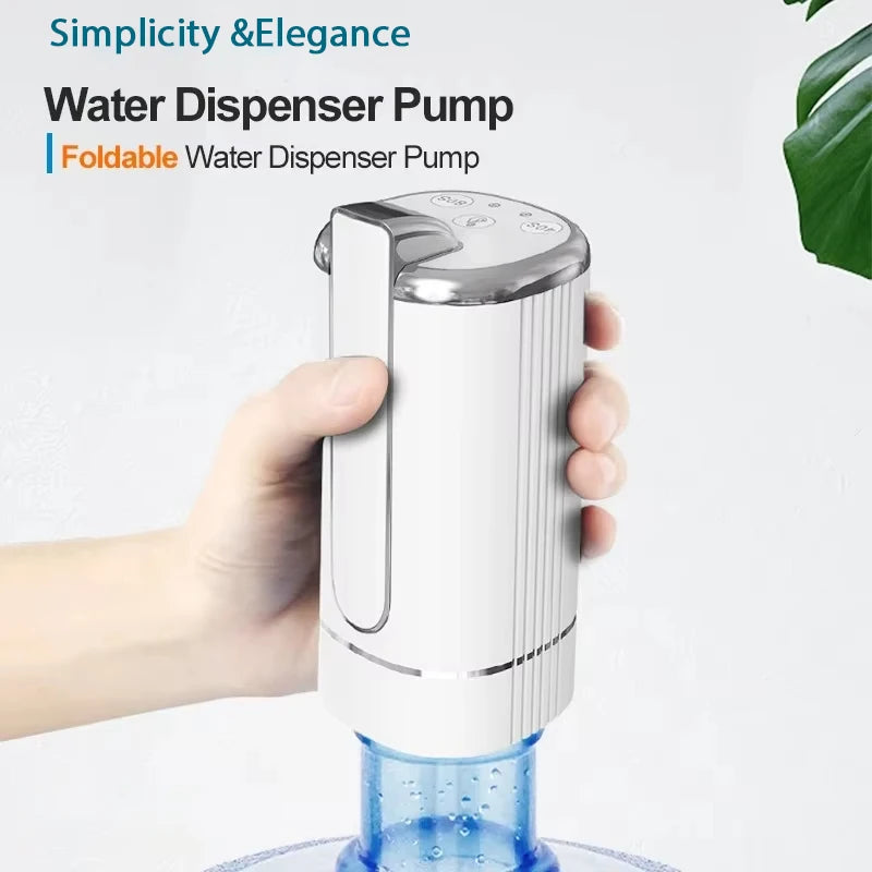 USB Electric Folding Water Pump – Portable Rechargeable Dispenser Electric Water Pump HIP