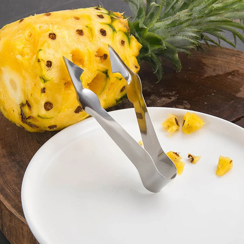 Stainless Steel Pineapple Eye Peeler, Corer & Seed Remover Fruit Peeler Tool HIP Default Title