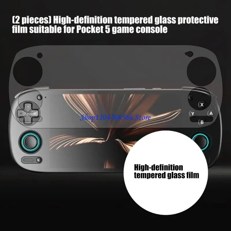2-Pack PSP Tempered Glass Screen Protector – 9H Scratchproof Screen Protector HIP
