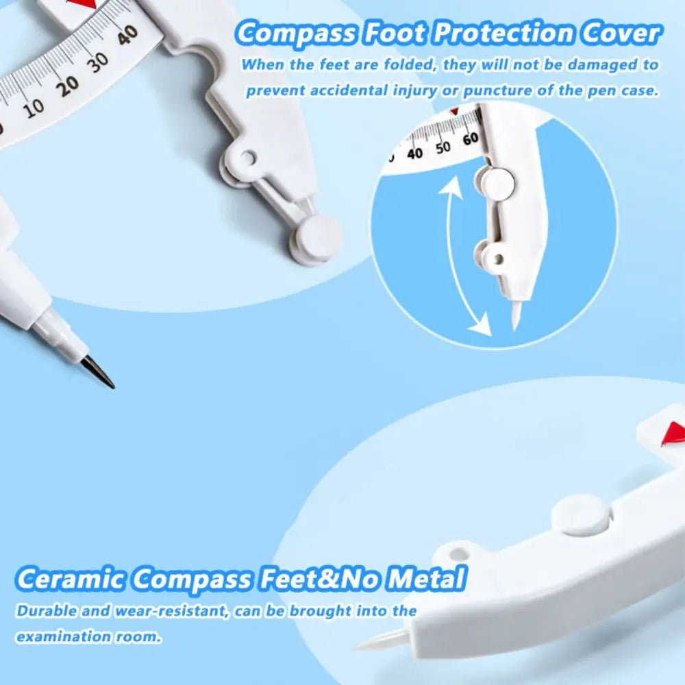 Digital Display Drawing Compass – Lockable & Metal-Free Drawing Compass HIP