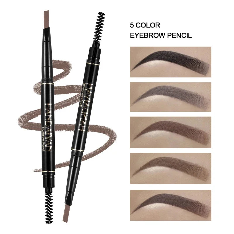 Handaiyan Double-Head Automatic Eyebrow Pencil – 5 Shades Eyebrow Pencil HIP