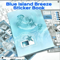 Blue Breeze DIY Sticker Book – Aesthetic Journal & Scrapbook DIY Sticker Book HIP 1pc
