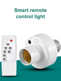 Infrared Smart Convertible LED Lamp Holder E27 AC85-265V With IR Remote Control Timer Switch For LED Downlight Pendant Lighting HIP IR E27 lamp holder