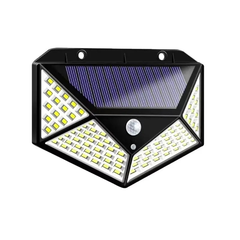 100 LED Solar Motion Sensor Outdoor Wall Light – IP65 270° Solar Security Light HIP 1pc