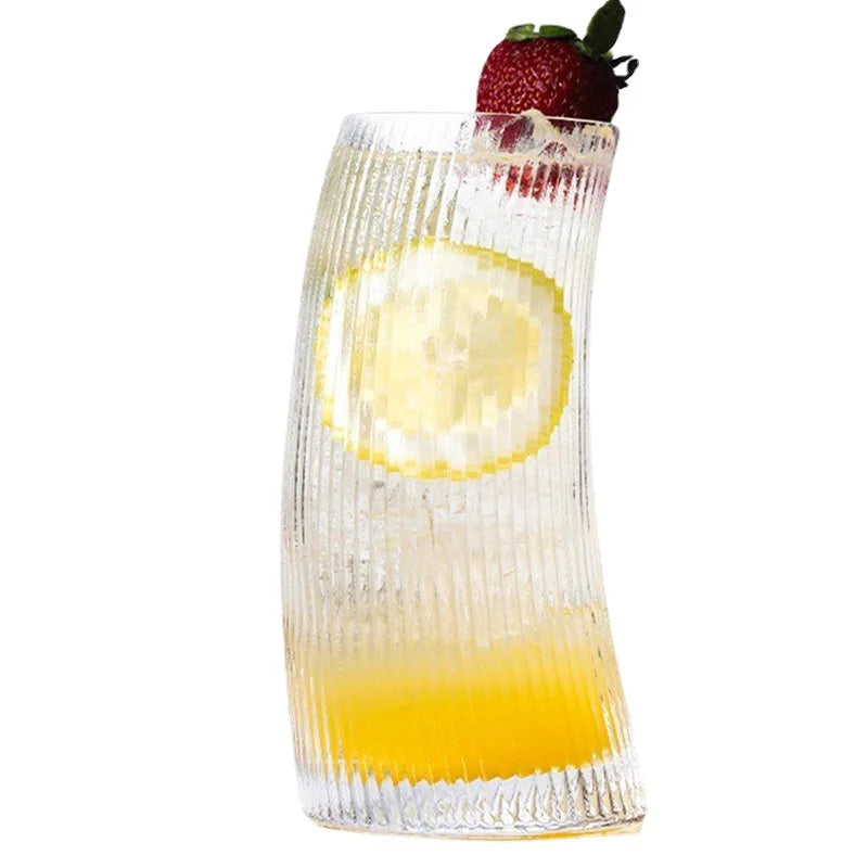 Sail-Shaped Rolling Glass Cup 500ml/340ml – Bar Drinkware Cocktail Glass HIP