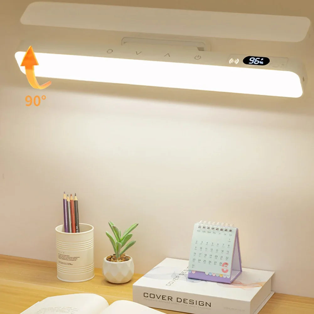Magnetic Touch Rechargeable Desk Lamp LED Night Light No Drilling Magnetic Reading Cabinet Mirror Bedside Desk Lamp HIP
