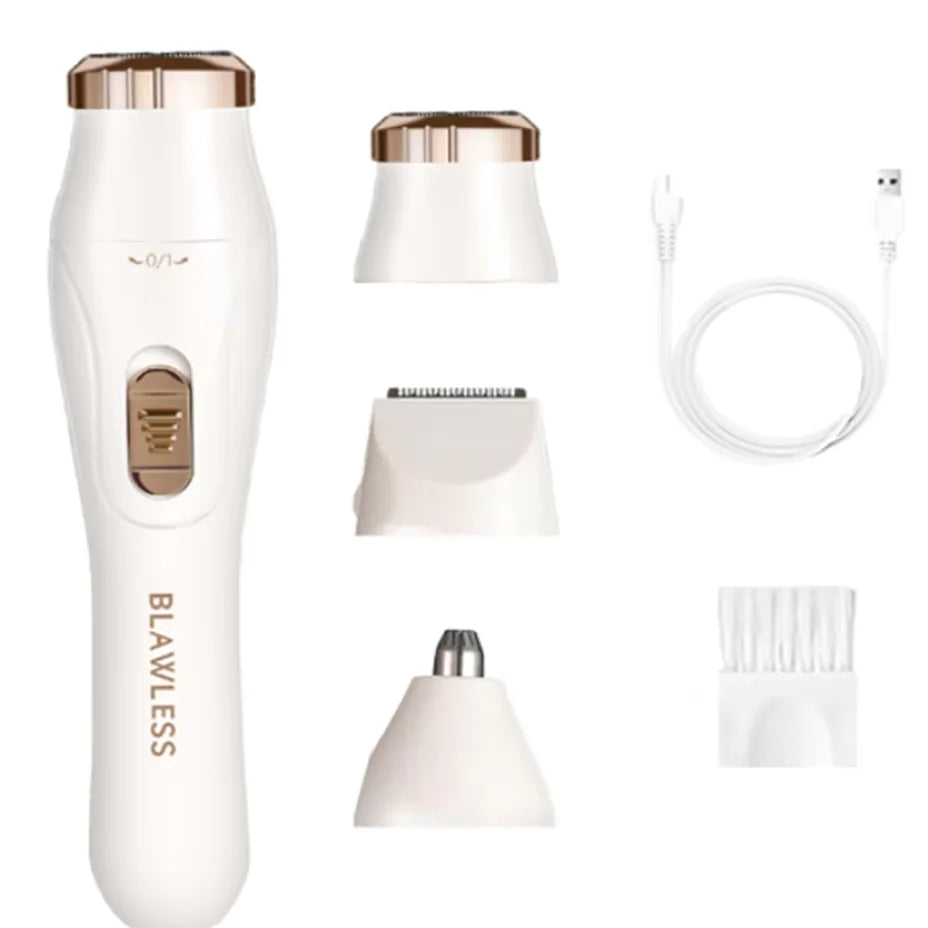 Women's Cordless Electric Shaver – Facial, Bikini & Leg Trimmer Women's Electric Shaver HIP white 2