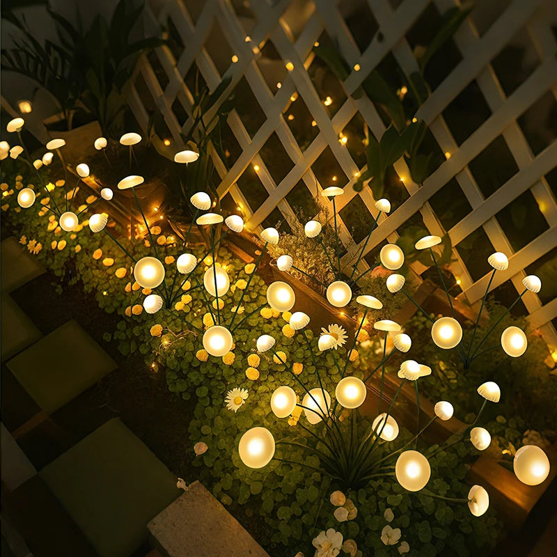 Solar Jellyfish Mushroom Lights – Outdoor Garden Lawn Decor Solar Garden Lights HIP