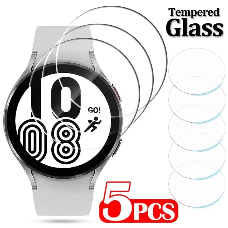 HD Tempered Glass Screen Protector – Samsung Galaxy Watch 4–7 Watch Screen Protector HIP
