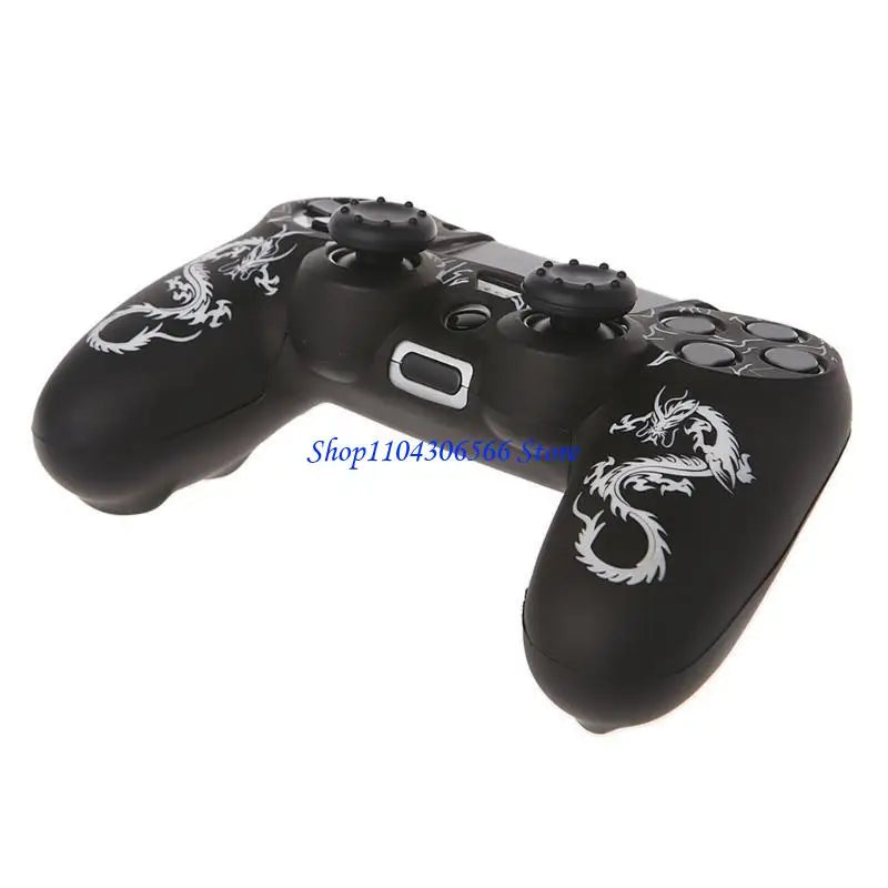 Silicone Controller Skin Cover & Anti-Slip Thumb Grip Caps Controller Silicone Skin HIP