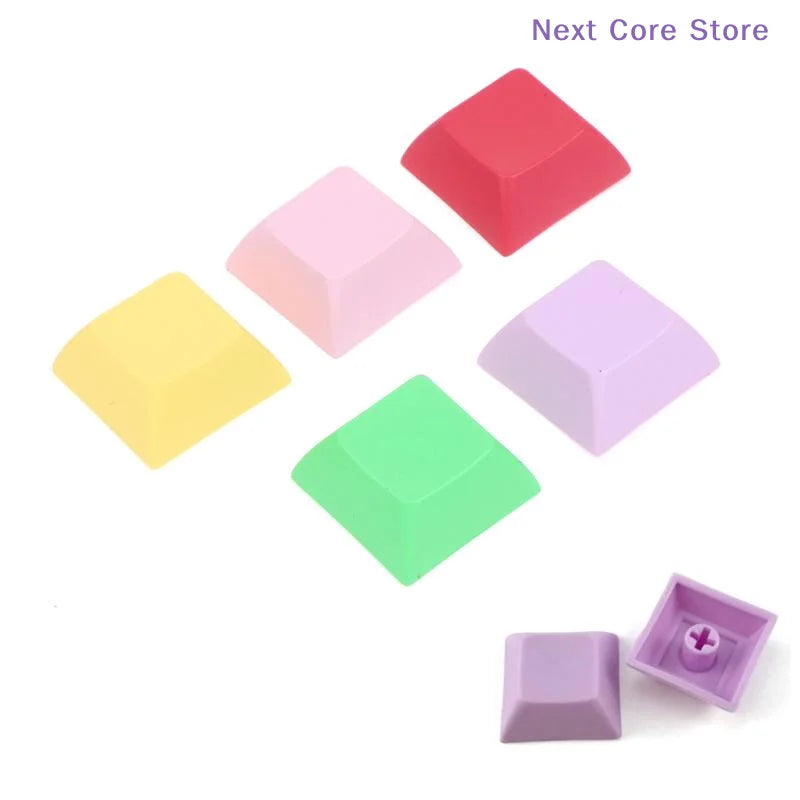 10-Pack DSA PBT 1U Keycaps for MX Switches – Multi-Color Mechanical Keyboard Keycaps HIP