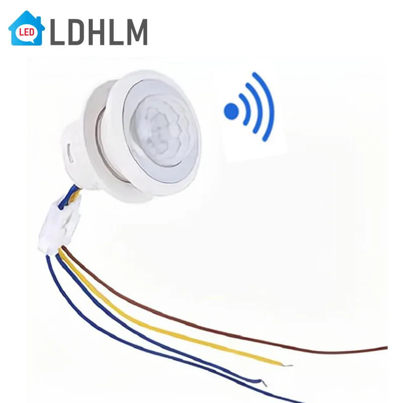 PIR Motion Sensor Light Switch Auto On/Off AC 85-265V Motion Sensor Switch HIP