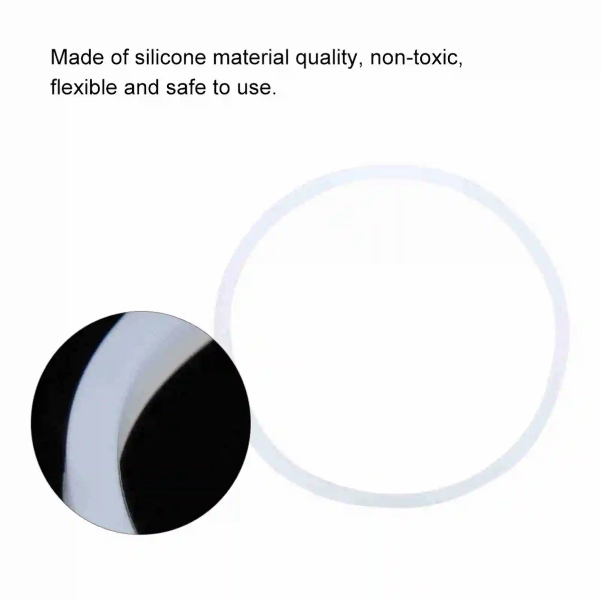 2 PCS Seal Ring New Replacement Gaskets Rubber Seal Ring For 600W Juicer HIP