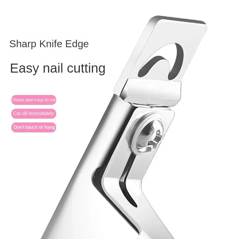 Professional False Nail Clipper – U-Shape Stainless Cutter Nail Tip Clipper HIP