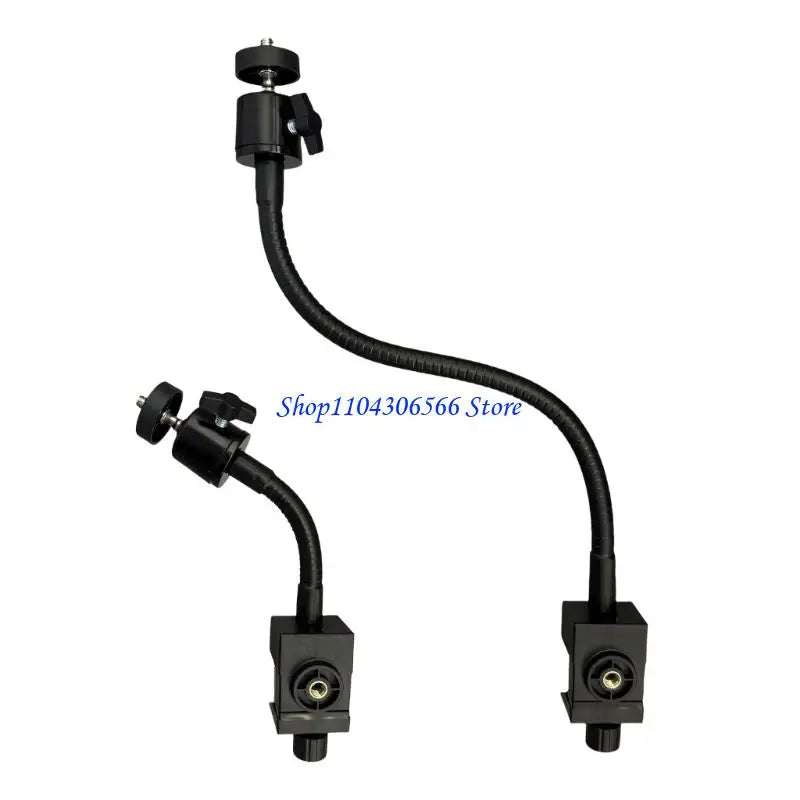 360° Ball Head Clamp Mount with Gooseneck Arm – Camera & Mic Camera Clamp Mount HIP