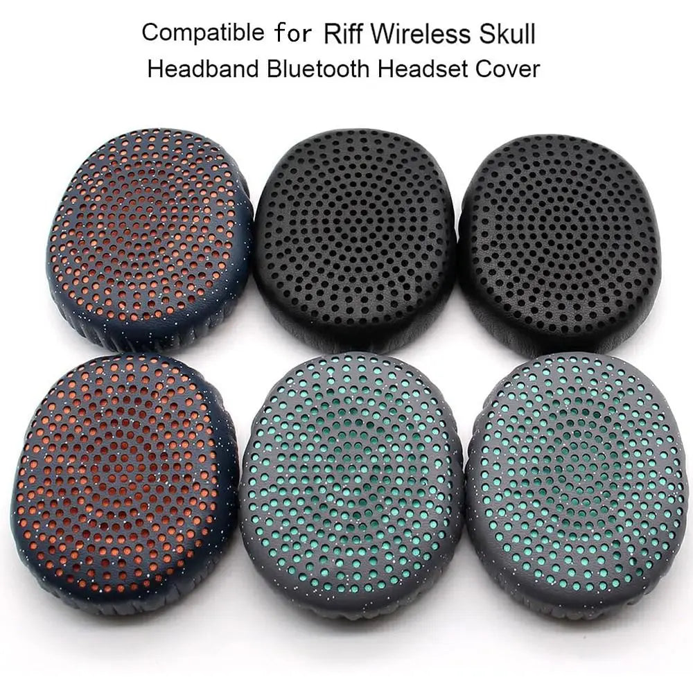 Leather Replacement Ear Pads for Skullcandy Riff Wireless Headphone Ear Pads HIP