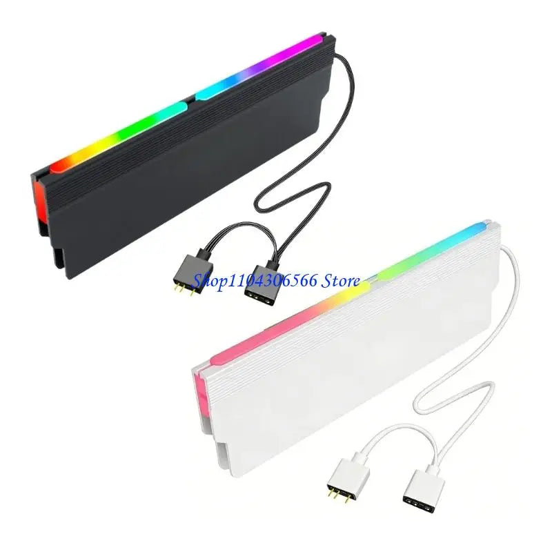 DDR5 RAM Metal Heat Sink with ARGB Lighting | 133.5mm RAM Heat Sink HIP